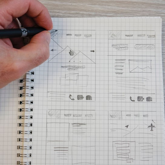 Web-based software op maat schetsen